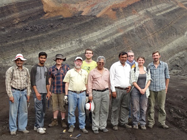 13 All the team at the end of the expedition in Vastan South Mine