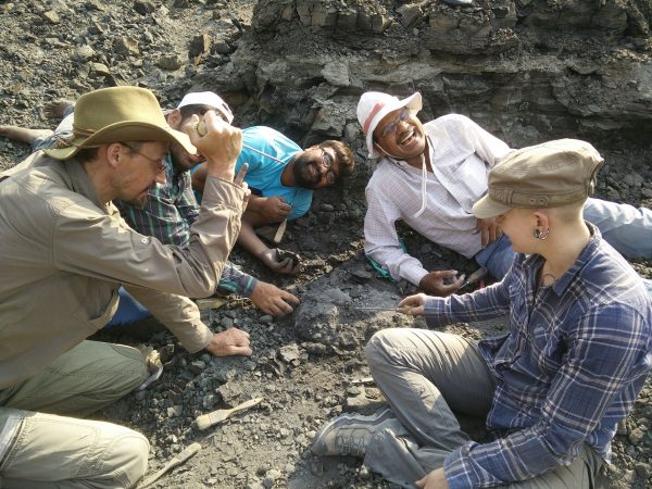 11 Battle to find the last fossils in the ending sediment of the lens